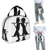 Hunter X Hunter Anime Insulated Lunch Bag for Women Kids Portable Food Boxes Thermal Lunch Box Tote