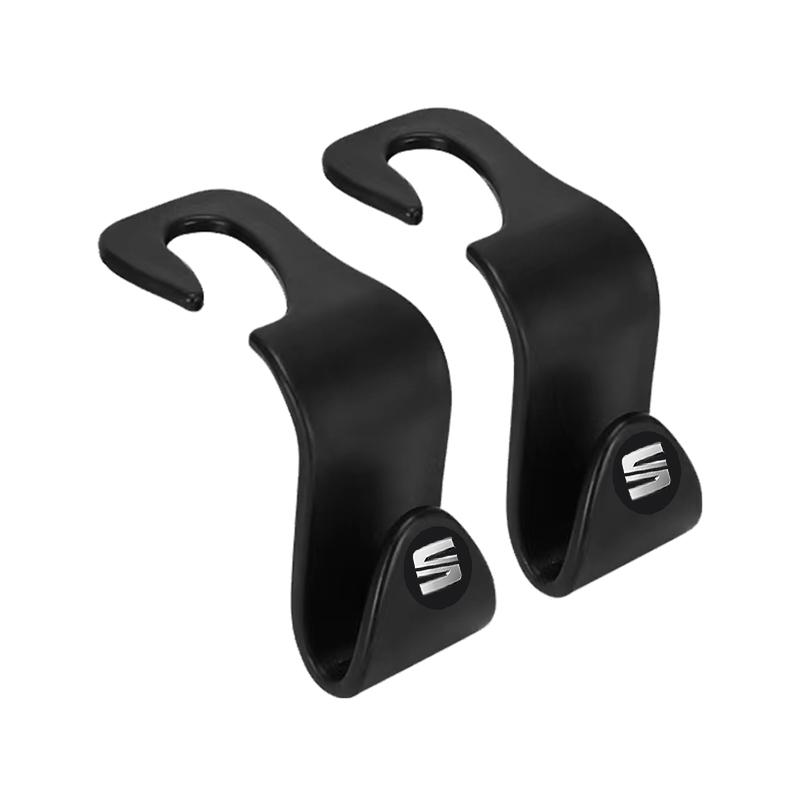 2/4Pcs Car Seat Hook Multifunctional Storage Hanger Car Styling for SEAT Leon FR 5 6 Alhambra MK3 MII Altea 5F Ibiza Toledo Cordoba