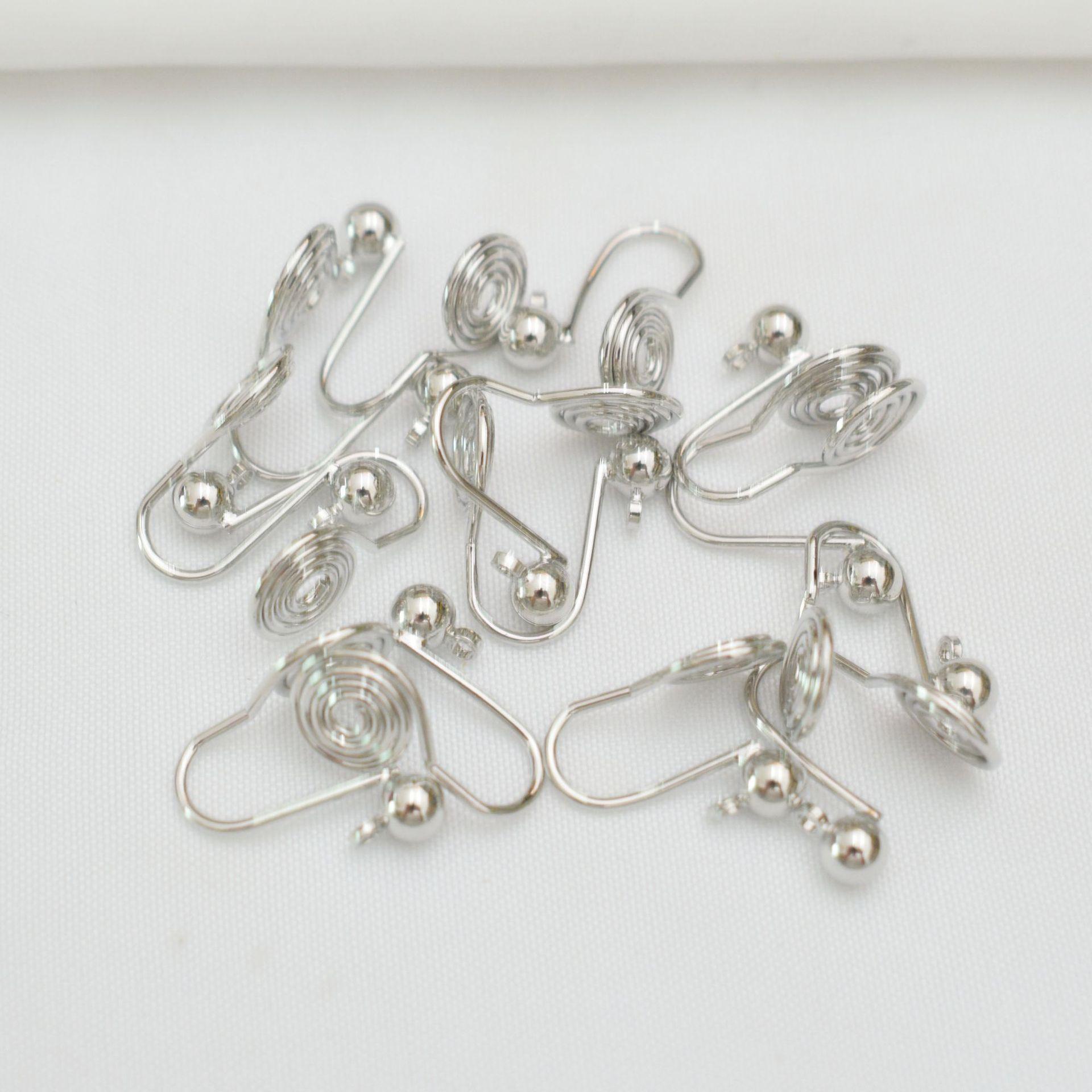 

10 шт. Сохранение цвета 18-каратного золота противомоскитная спираль диск ушной зажим конвертер Diy ювелирные изделия ручной работы аксессуары безболезненная замена ушных зажимов L13 3#