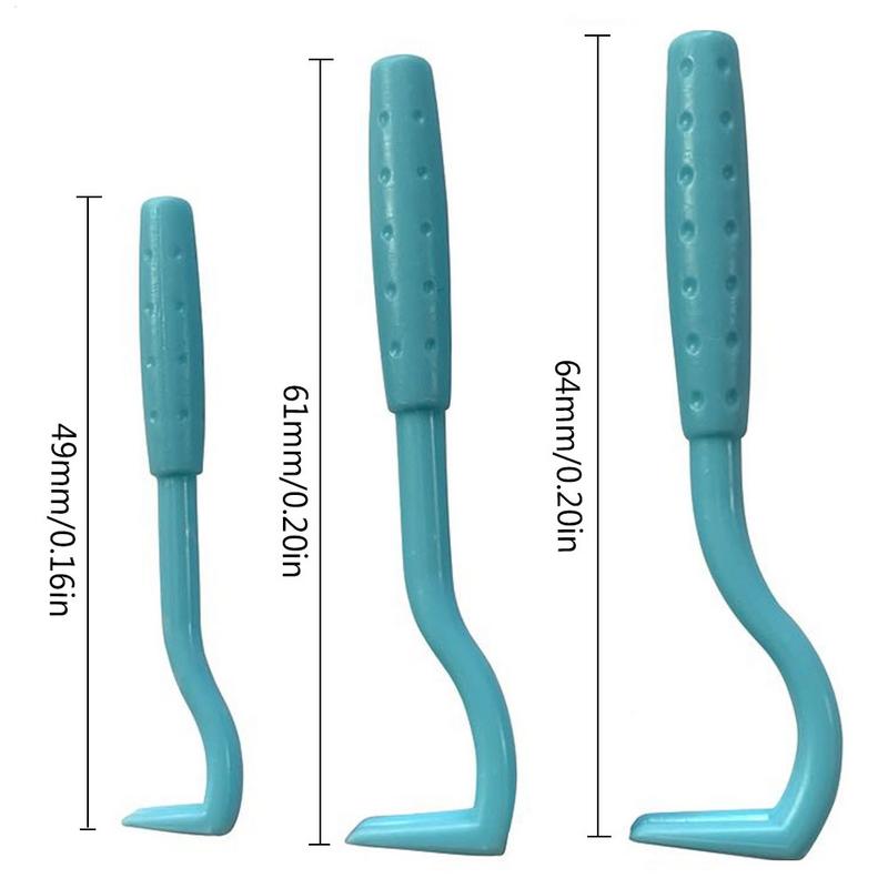 Pet Flea Removal Tool Kit Plastic Scratching Hook Remover Pet Cat Dog Grooming Supplies Tick Removal Tool Tweezers Clip