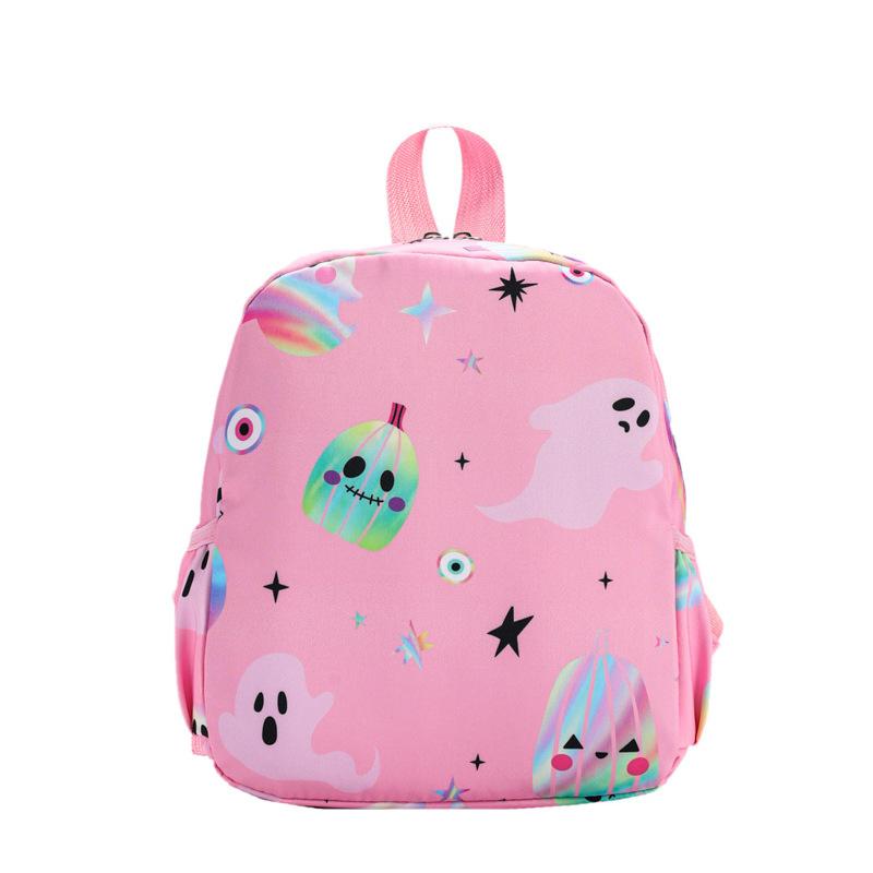Kindergarten Small And Medium Class Baby Schoolbag Cartoon Cute Pony Boys And Girls Backpack Foreign Style Printing Children'S Backpack