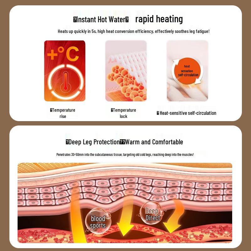 Cross-Leg Automatic Calf Massager with Airbag Squeeze, Kneading, and Hot Compress