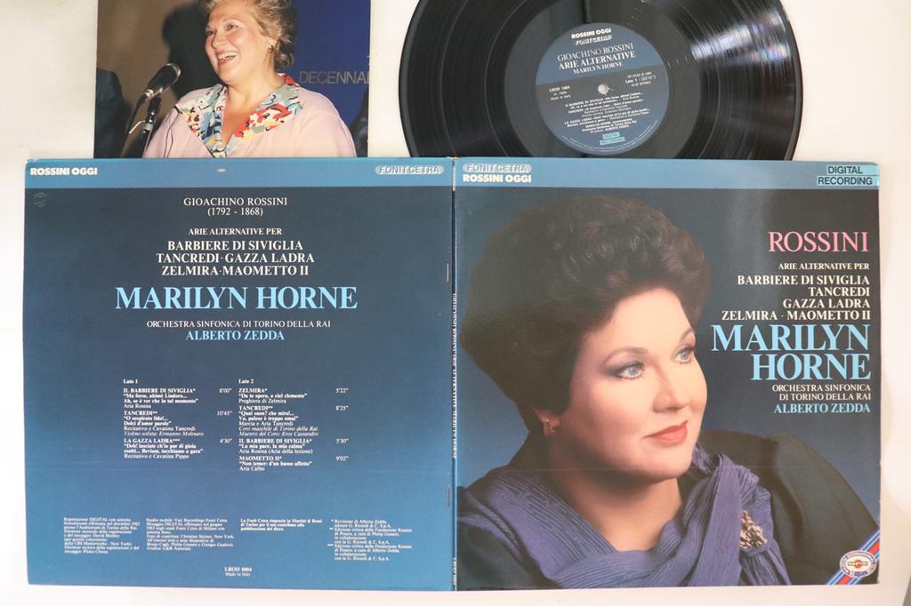 LP Schallplatte MARILYN HORNE, ALBERTO ZEDDA - Rossini: Arie Alternative LROD1004 FONIT CETRA Italien Klassisch Gebraucht