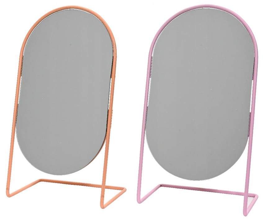Cosmetic mirror 152x26cm Minimalist with metal rim