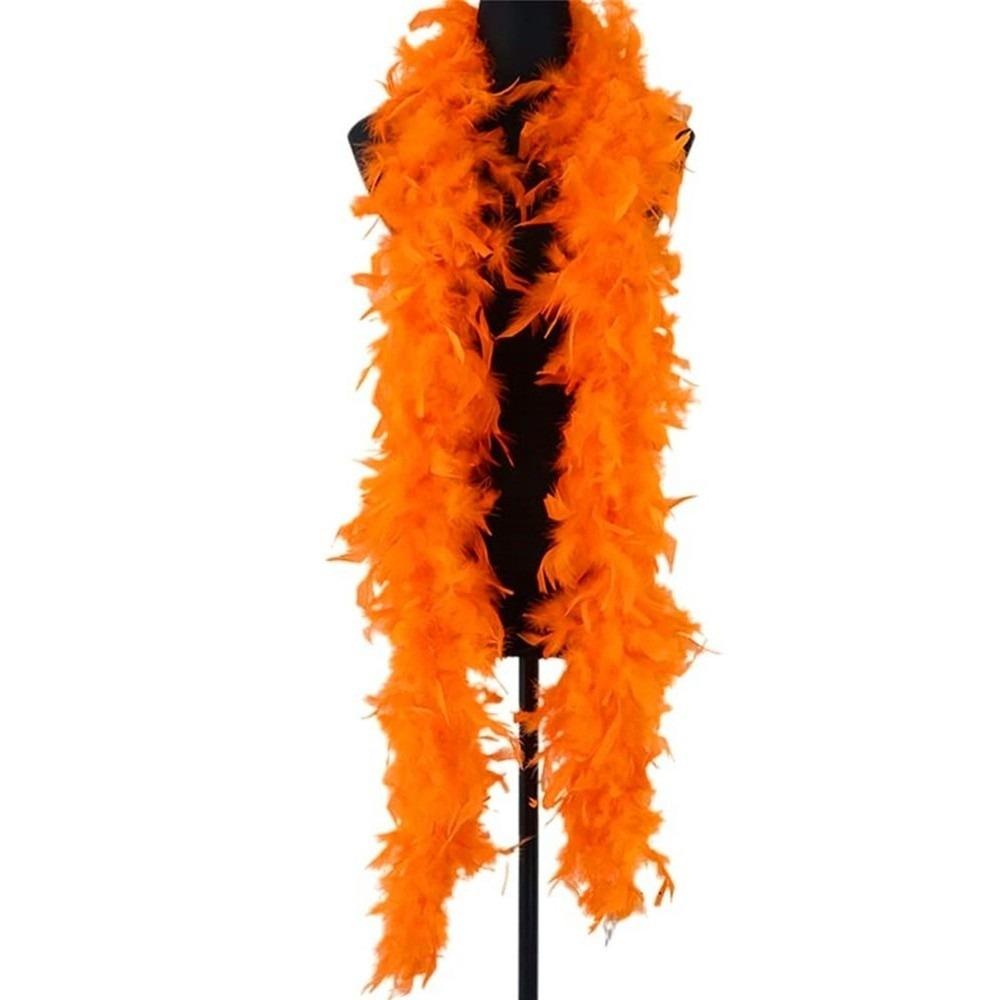 Fluffy Feather Boa Solid Color Apparel Fabric Fashion Feather Scarf DIY