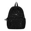 Schoolbag Hot-selling New College Student Schoolbag Korean Version Large-capacity Casual Lightweight Backpack Cute Star Backpack Women