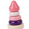 Ice Cream Stacker Toy Toddlers Preschool Boys Girls Montessori Stacking Game Red