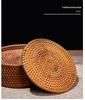 Handmade Vietnamese Rattan Tea Coasters and Placemats for Tea Ceremony