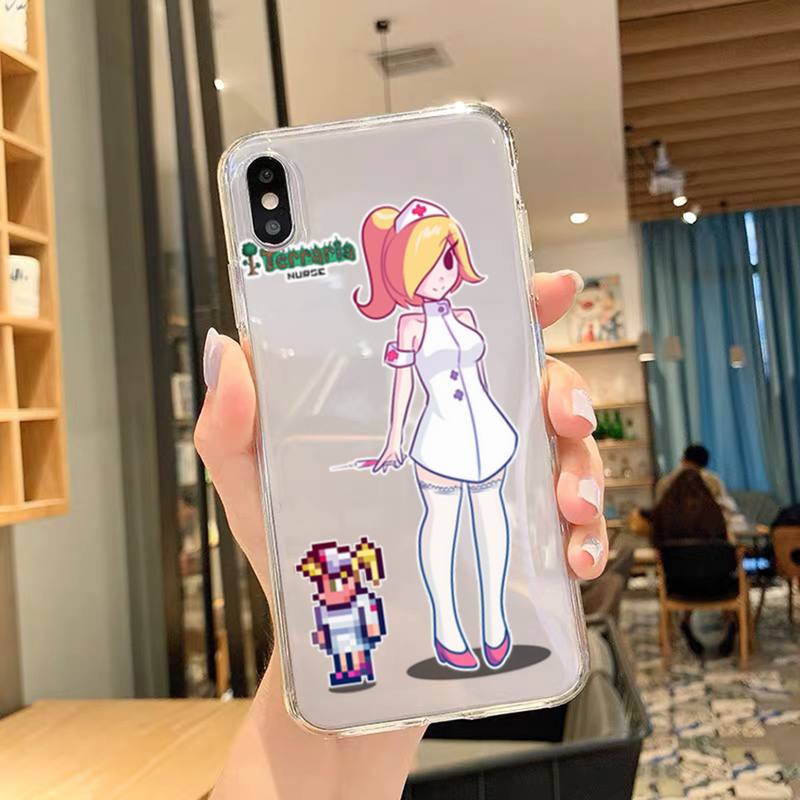 

Горячая игра terraria чехол для телефона Samsung GalaxyS20 S21 S30 FE Lite Plus A21 A51S Note20 прозрачный корпус GalaxyA31