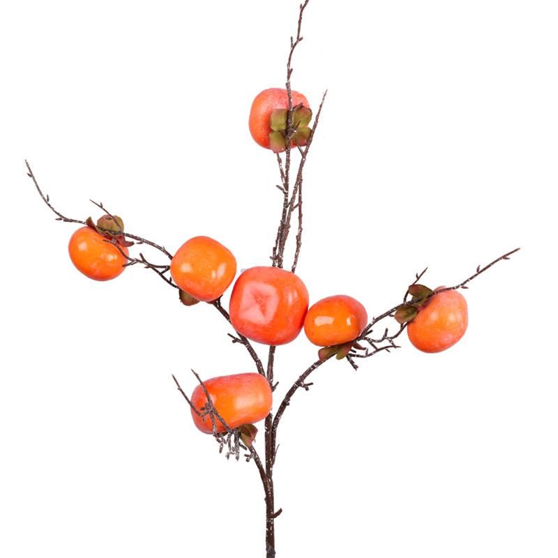 Simulation persimmon persimmon Ruyi New Year ornament Spring Festival decoration