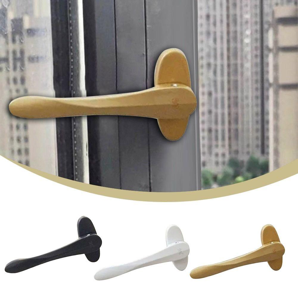 Zinklegierung Klapp-Türgriff Dünnes Flaches Design Fliegengitterfenstergriff Terrassenfenster