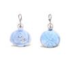 Kawaii Ocean Animal Plush Keychain Simulation Small Turtle Pendant Fluffy Whale Keyring  Children