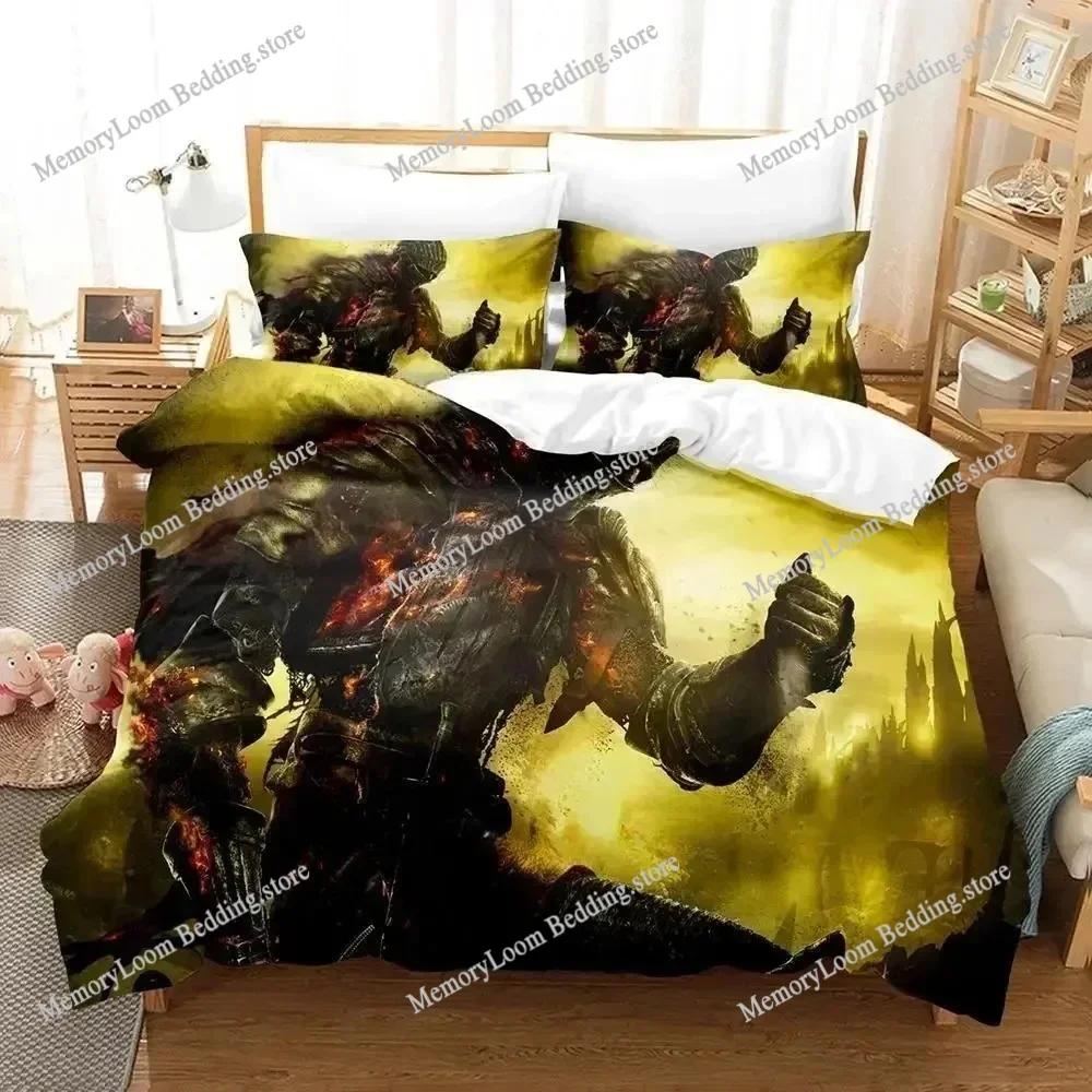 Dark Souls Bedding Set Single Twin Full Queen King Size 3D Print Bed Set Adult Kid Bedroom Fashion Duvetcover Sets