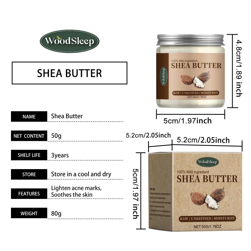 Shea Butter Moisturizing Cream For Body And Face, Moisturizes, And Is Gentle And Refreshing