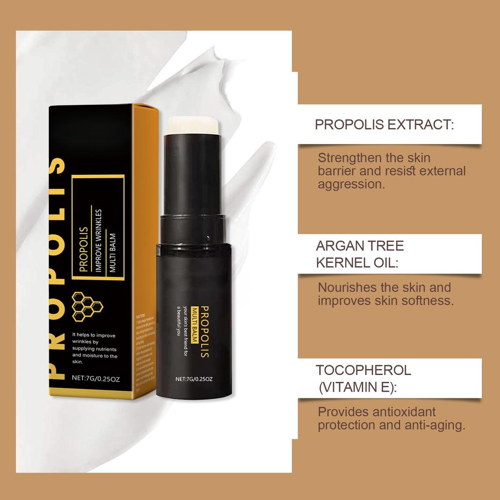 Propolis Moisturizer Stick Skin Anti-wrinkle Moisturizer Glow Youthful Facial Moisturizer Stick