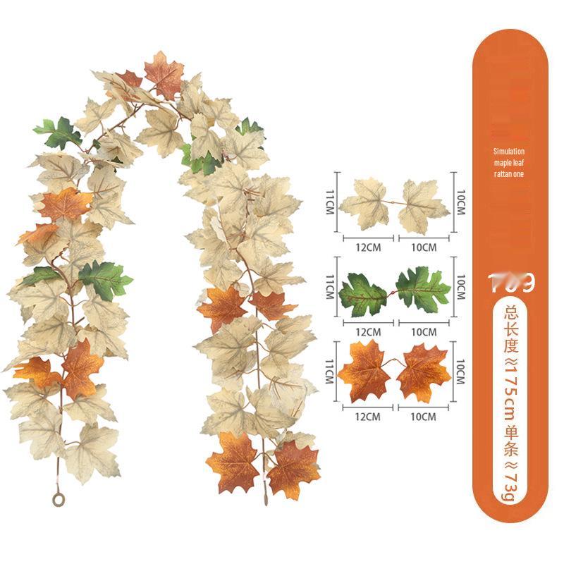 Skladem Podzimní a Halloweenská dekorace z javorových listů pro Vánoce a Den díkůvzdání