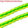 Nylons Kayaks Tow Rope with Clip  Dock Line Mooring Rope  Highly Visibleness Marine Braids Rope Kayaks Tow Line
