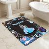 Personalized Name Princess Garden Living Room Non-Slip Area Rug Soft Carpet for Bedroom Kids Playroom Sofa,Office Home Decor Doormat