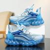 Boys' breathable mesh shoes2026New summer children's athletic shoes, featuring a hollow mesh design, for boys, suitable for running