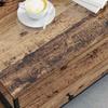 Coffee Table with Drawer Reclaimed Wood Look 100 x 51 x 45 cm Engineered Wood
