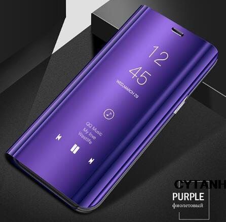 Luxus Smart Mirror Flip Case Für Honor Magic6 Lite X9B X7B X8B Für Honor X8 5G X9A X7 70 50 Magic 5 6 Leder Ständer Handyhülle