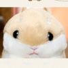 Kawaii Cute Soft Hamster Keyrings Keychains Faux Rabbit Fur Pompom Fluffy Trinkets Car Handbag Pendant Key Chian Ring Holder