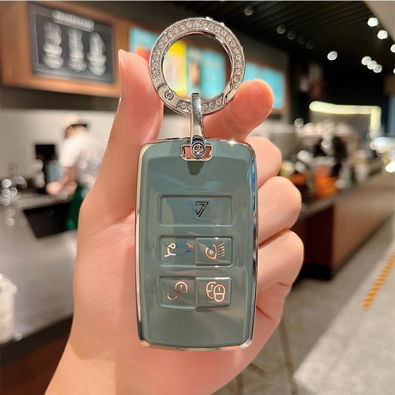 Premium Jaguar Key Case for XEL, XFL, F-Pace, I-Pace, F-Type, and XJ