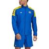 adidas 2021 Boston Marathon Windbreaker Jacket 'Blue' Men's GQ8331