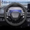 Car Steering Wheel Cover Wrap for Honda HR-V HRV 2026 2026 2026 Braid On Steering-Wheel Cover Holder Handbar Protector