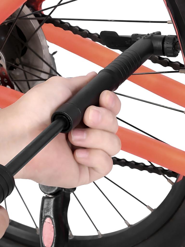 Mtb Bicycle Pump Bike Manual Air Pump Balloon Basketball Football Tire Inflator Schrader Valve Floor Pump Cycling Accesories
