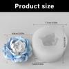 Flower Silicone Candle Molds for Making Candle Soap Epoxy Resin Multipurpose Silicone Mould for Gypsum Decoration