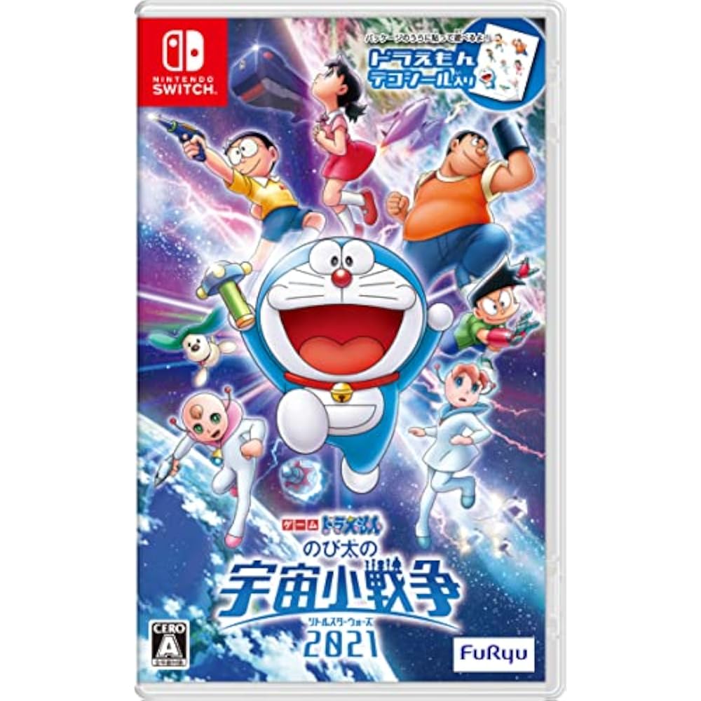 Game Doraemon: Nobita's Little Space War 2021 -Switch ([Permanent Bundle Bonus] Doraemon Deco Sti...