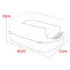 Cat High Side Sifting Anti Splashing with Litter Shovel Open Top Tray for Indoor