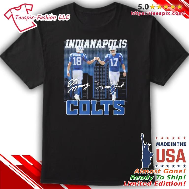 

Manning And Daniel Jones Colts Shirt Unisex T-Shirt S