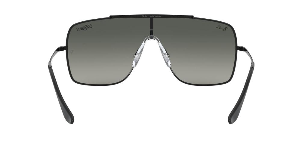 Sunglasses 0RB3697 WINGS II BLACK Japan Size 35 Ray-Ban 002/11 (Free Size)