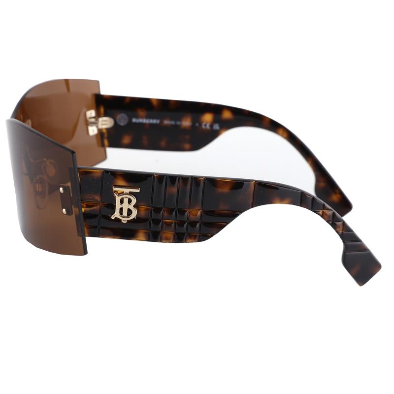 Burberry Rimless Ultralight Sunscreen Vintage Sunglasses PC Irregular Sunglasses Unisex Couple Hawksbill Color