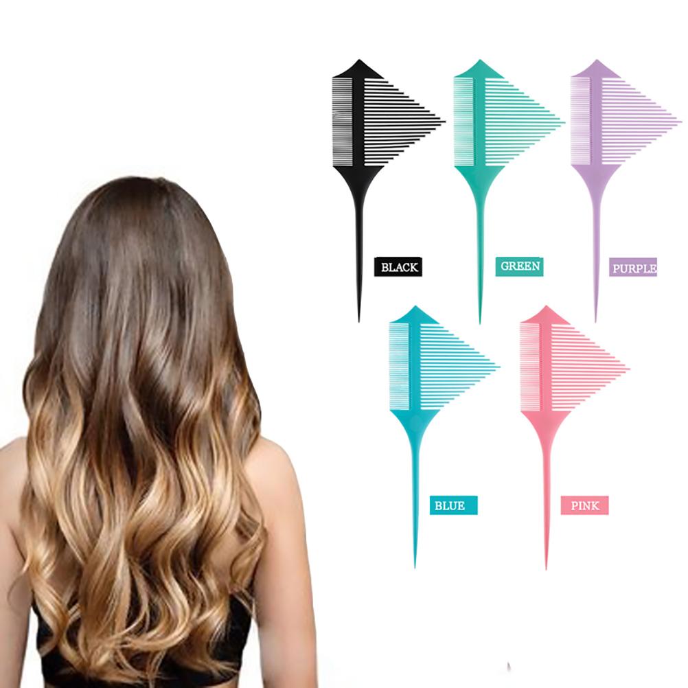 Hairdressing Tips Comb Professional Anti Static Hair Comb Split Teeth Design Hair Comb for Combing and Dyeing Hair
