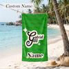Gabriel Bortoleto Custom Name Printed Beach Towel Personalized Soft Towel For Swimming Beach Travel