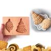Classical Wood Cookie Molds With Unseamed Releases Feature Natural Materials Construction Perfect For Shaping Cookie And Chocolates