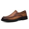 Breathable Men Oxford Shoes Luxury Brand Man Formal Dress Footwear Fashion Style Business Shoes Genuine Leather Slip On Footwear