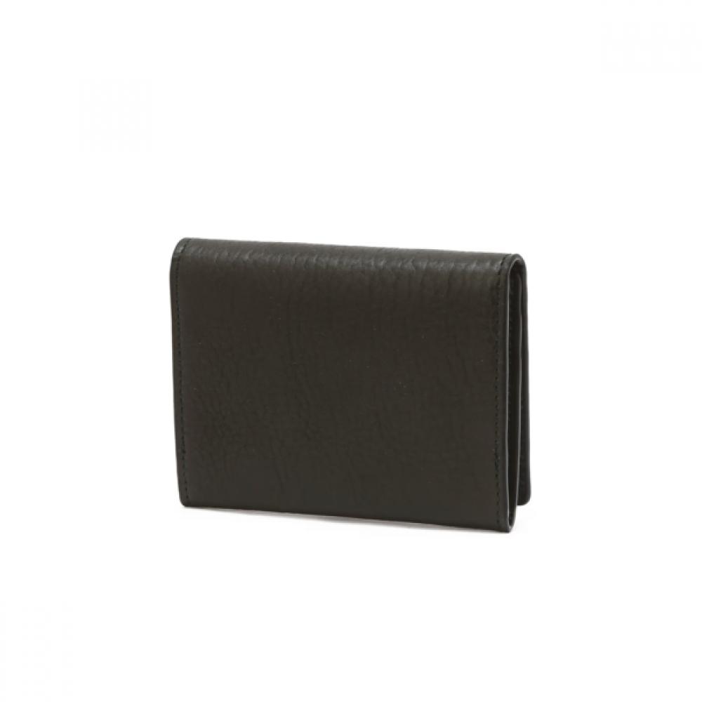 Daks Khaki Embossed Logo Leather Card Wallet Dbho5fl04k3