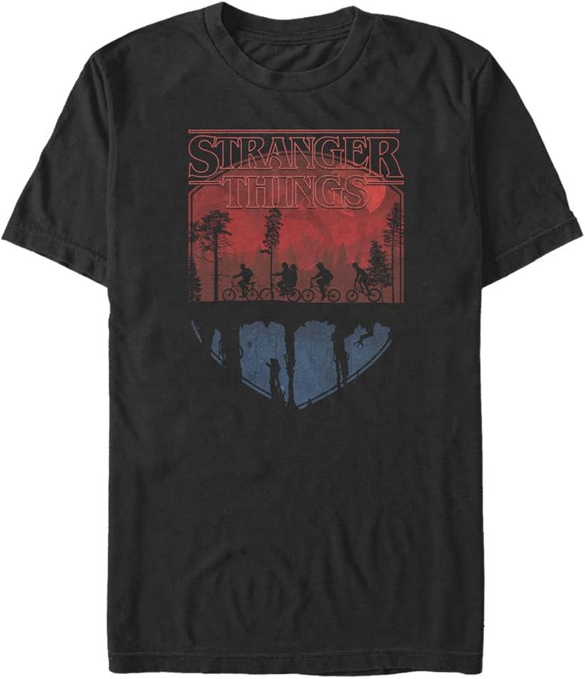 Stranger Things Men s Big & Tall Flay Trail T-Shirt L
