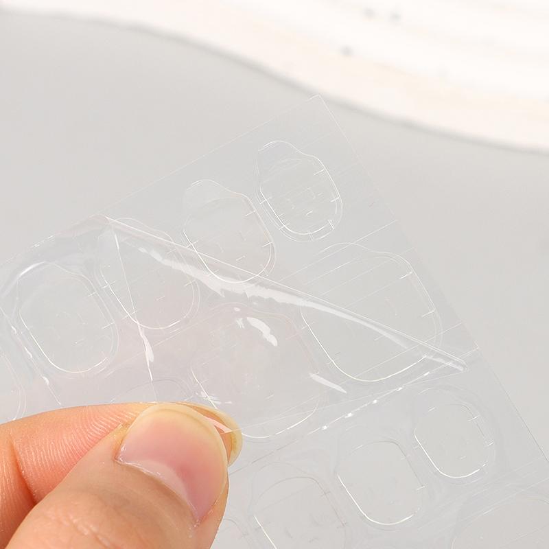 3000Pcs Double-Sided Nail Adhesive Stickers Waterproof Breathable Transparent False Nail Glue Sticker Jelly Nail Tips Diy Tools