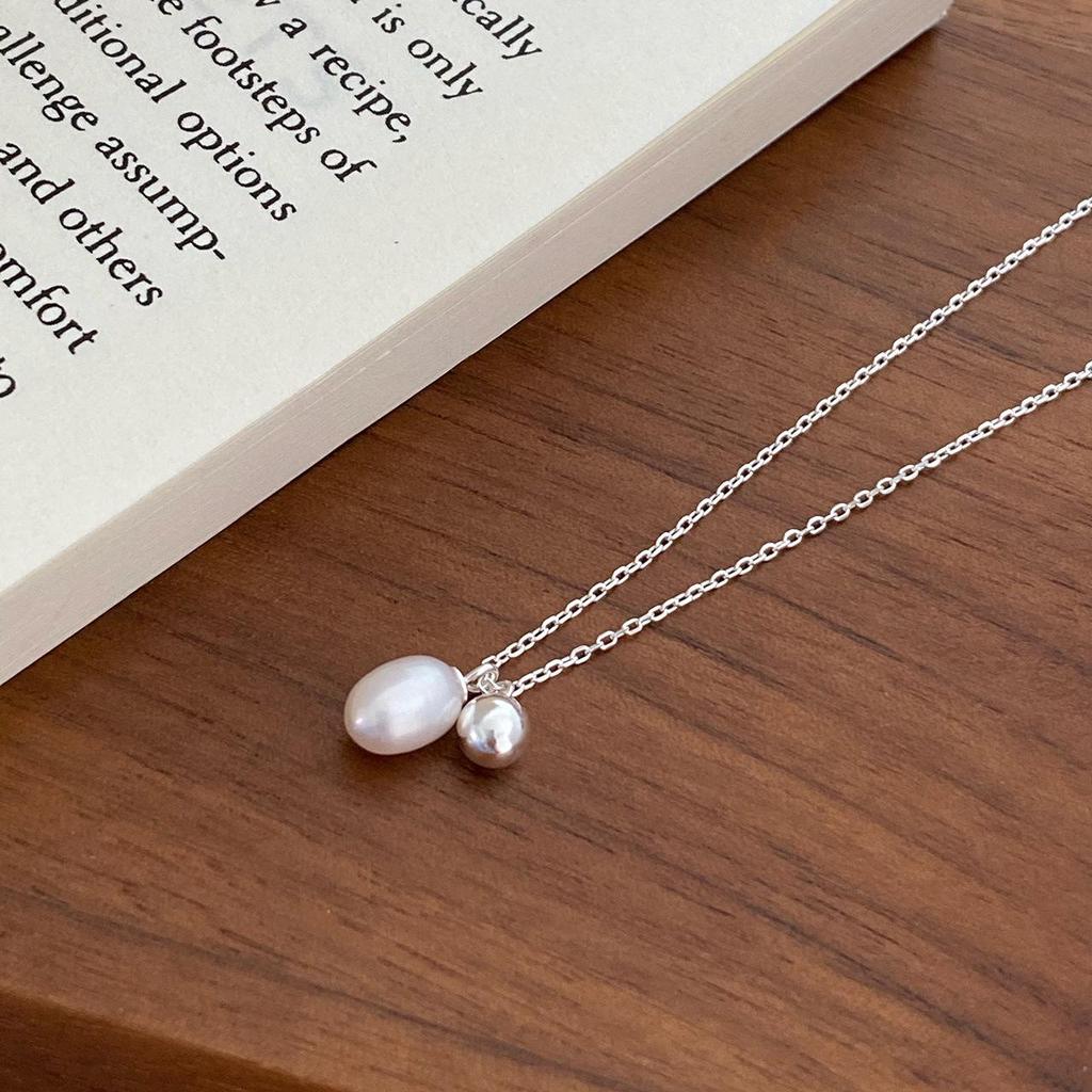 Chic Pearl Pendant Necklace - Women's Trendy Versatile Clavicle & Sweater Chain