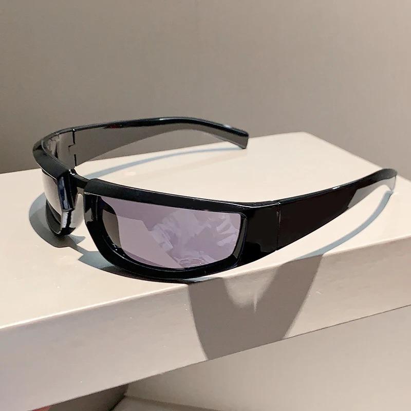 New in Y2k Punk Sunglasses Men Women Trendy Fashion Outdoor Mirror Shades Eyewear Popular Ins Cycling Goggle Sun Glasses