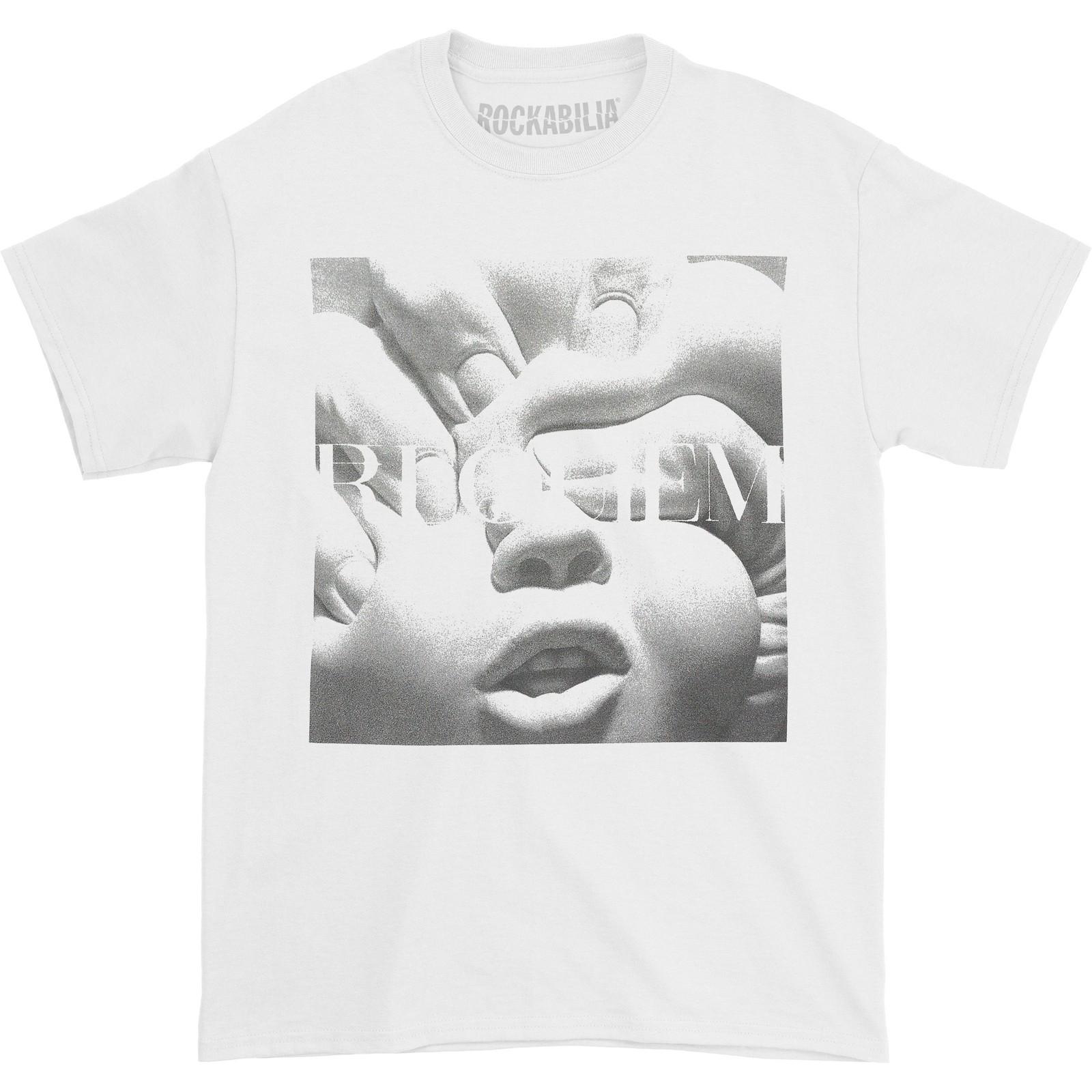 Men s Korn Requiem Album Cover (Back Print) Slim Fit T-shirt Large White 3XL