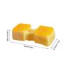 Squeeze Toys Yellow Brushed Rice Cakes Imitation Silicone Soft Sticky Bags Stretchy Food Bread Desserts Fidget Toys For Kids