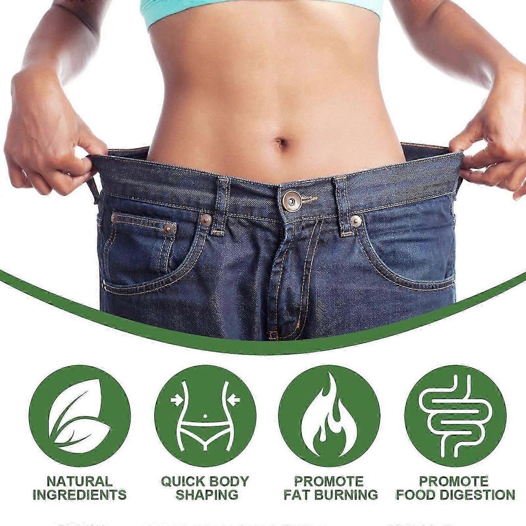 Fat Burning Patch for Weight Loss, Relieves Lumbar Neck Shoulder Joint Muscle Soreness, Herbal Heating Patch for Back Care, 10 Pcs