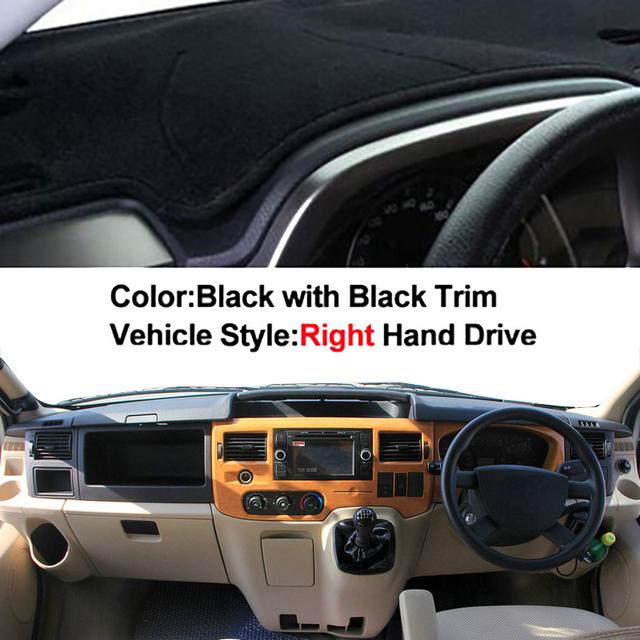 Pentru Ford Transit 2002 - 2009 Husa pentru bordul mașinii DashMat Covor Cape Protector Consolă Centrală Umbrire 2008 2007 2006 2005