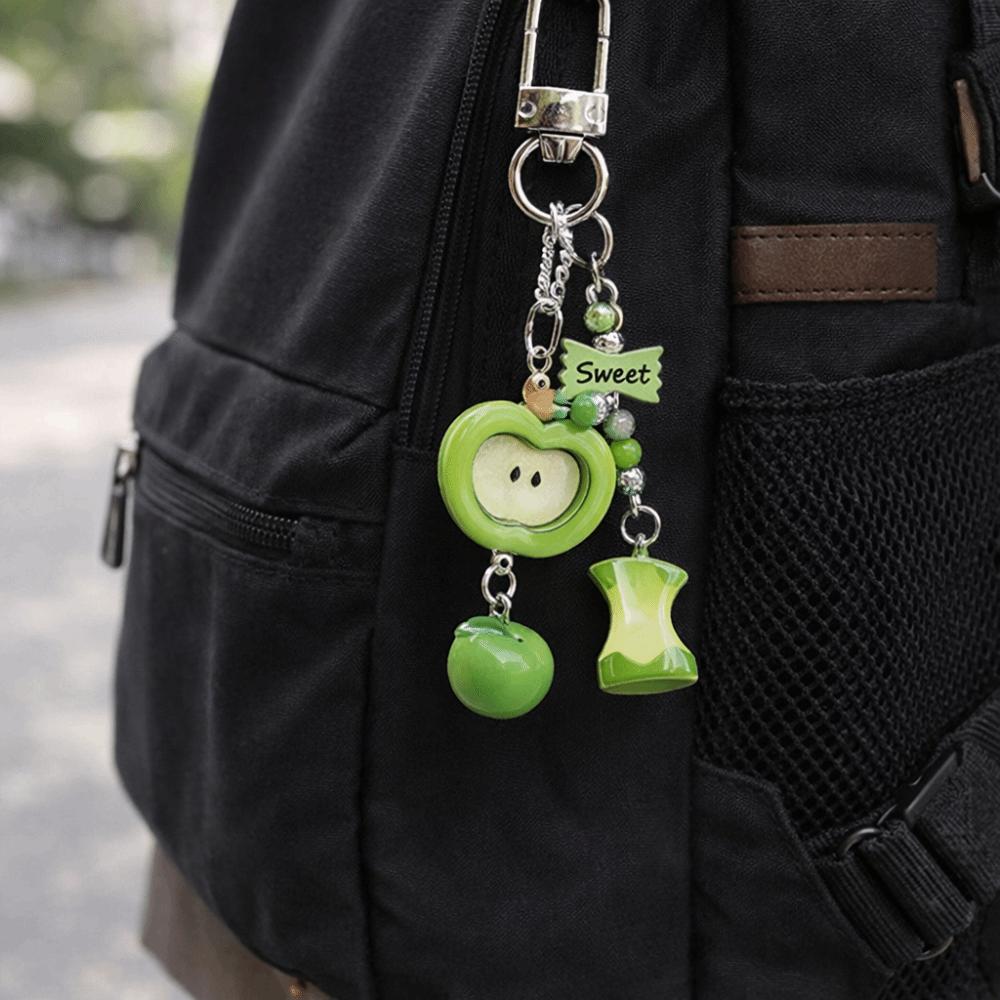 Decorative Wind Chime Ornaments 3D Fruit Pendant Phone Charm Cellphone Strap Handbag Decoration